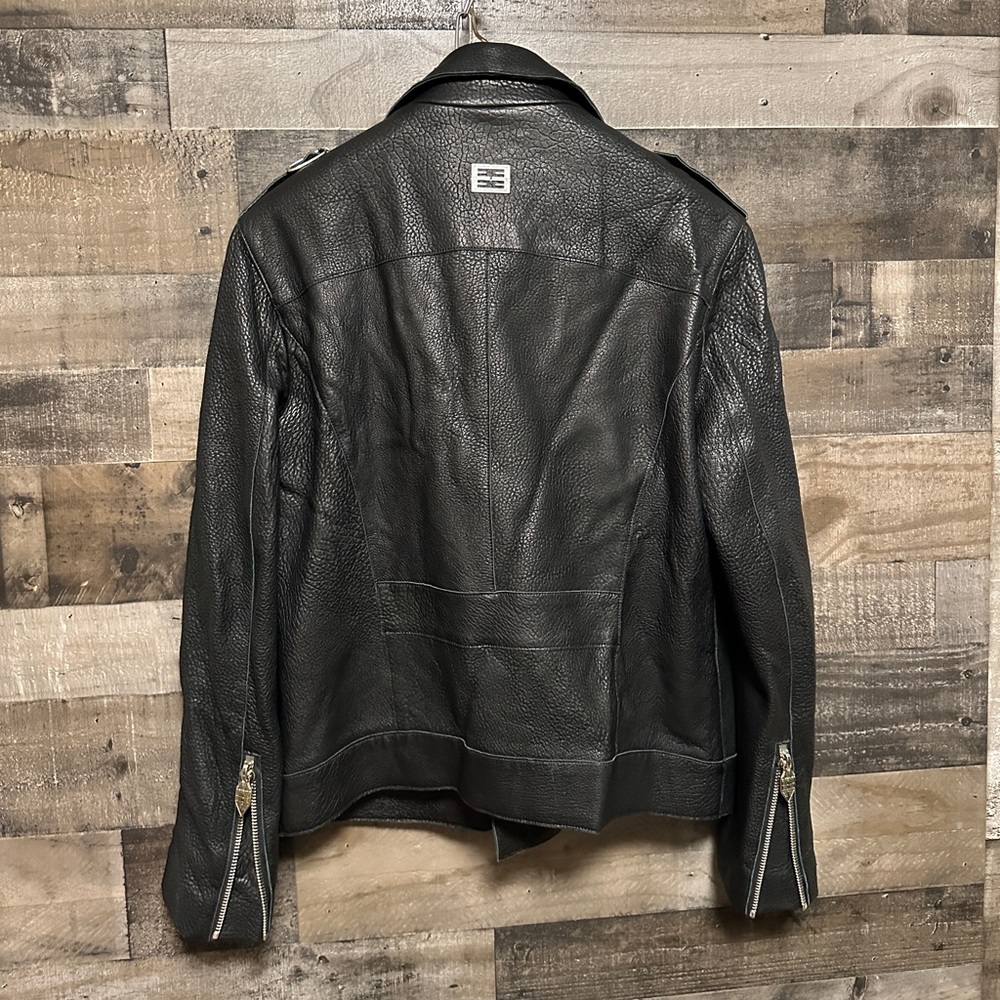 LES ECLAIRES leather jacket - Picture 5 of 11